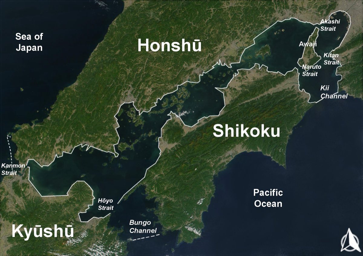 Islands in the Seto Inland Sea